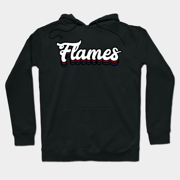 Flames - Liberty University Hoodie by Josh Wuflestad